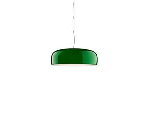 Flos Lampada da soffitto Smithfield Suspension in alluminio, colore verde, 70 W, dimensioni: lunghezza cavo: 270 cm, corpo: 60 x 21,5 cm, F1371039