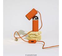 FLOS Lampada da tavolo Bilboquet, rossa, girevole, GU10 Flos