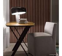 FLOS Lampada da tavolo Snoopy con dimmer, nero Flos