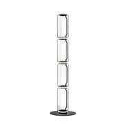 Flos Lampada da terra Noctambule Floor 4 High Cylinder Small Base finitura nero