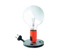 Flos LAMPADINA LED EU NRO, alluminio, nero, 12,5 x 24 cm