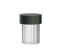 Flos Last Order Fluted Lampada da Tavolo Outdoor Verde opaco