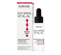 Flos-Lek 5GF [PRO] VIT B12+B9 Siero riempitivo con microaghi per il viso Needle Shot, 30 ml