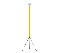 Flos Luminator Lampada da Terra - design Achille & Pier Giacomo Castiglioni Giallo