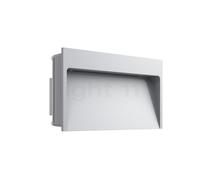 Flos May Way Applique da incasso a parete LED, grigio - 11 x 20 cm - con scatola da incasso