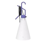 Flos Mayday F3780042 - Lampada multiuso in polipropilene, con manico a gancio, 53 x 22 cm, colore: Lilla