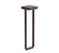 Flos Mile Bollard 2 900 Double Outdoor Lampada da Terra Deep Brown 3000K
