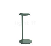 Flos Oblique Lampada da tavolo LED con stazione di ricarica QI, verde - 4.000 K