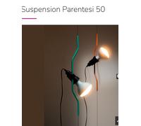 FLOS Parentesi 5O EDIZIONE LIMITATA , Nei Colori Arancio Oppure TURCHESE . [EEK: A++]