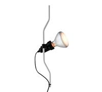 FLOS Parentesi Dimmer Element, Elemento Aggiuntivo per Lampada Parentesi, Composto da Archetto in Metallo, Portalampada e Cavo con Spina, Versione Dimmerabile, Colore Bianco
