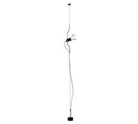 FLOS Parentesi Lampada a Sospensione a Luce Diretta, Lampada di Design da A. Castiglioni e P. Manzù, Lampada per Interni con Cavo 4000 mm, 220-250 V, 150 W, Colore Nichel