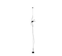 Flos Parentesi Lampada a Sospensione da Terra - design Achille Castiglioni e Pio Manzù Nichel On-Off R125 led