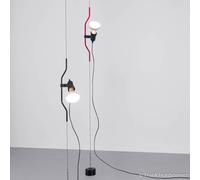 FLOS Parentesi - Lampada a sospensione da terra, nera Flos