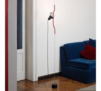 FLOS Parentesi - lampada a sospensione da terra, rossa Flos