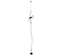 FLOS Parentesi - lampada a sospensione verticale, nichel Flos