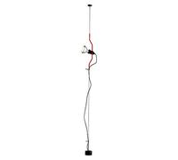 Flos Parentesi Lampada con Dimmer, E27, 150 watts, Rosso