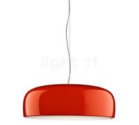 Flos Smithfield Lampada a sospensione LED, rosso - push dimmerabile