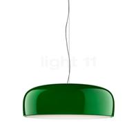 Flos Smithfield Lampada a sospensione LED, verde - push dimmerabile