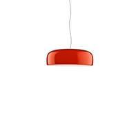 Flos Smithfield S / PRO Lampada a Sospensione - design Jasper Morrison Rosso 4 x E27