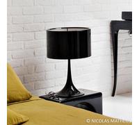 FLOS Spun Light T1 - lampada da tavolo nera Flos