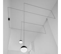 Flos, String Light Set 2 Sfera con Alimentatore Parete, M.Anastassiades, 2014