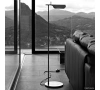 FLOS Tab piantana LED, nero Flos