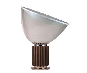 Flos Taccia Lampada da tavolo LED, bronzo - vetro - 64,5 cm