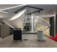 Flos - TACCIA SMALL - Tavolo/Table - 02\25 - argento · silver - F6604004