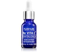 FlosLek Laboratorium Re Vita C concentrato alle vitamine per occhi, collo e décolleté 15 ml