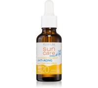 FlosLek Laboratorium Sun Care Derma Sun Drops siero protettivo effetto antirughe SPF 20 30 ml
