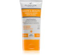 FlosLek Pharma White & Beauty crema giorno anti-macchie SPF 50+ 30 ml