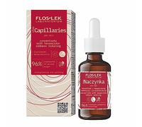 FLOSLEK Siero anti-Redness Couperose da 30 ml, per ridurre irritazioni e arrossamenti della pelle, concentrato con esperidina, idratante vegano