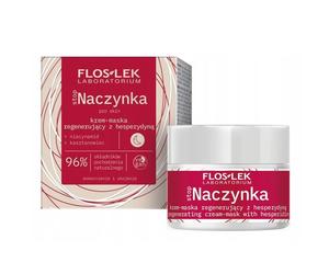 FlosLek Stop Capillaries crema-maschera notte rigenerante con esperidina, 50 ml