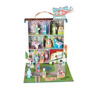 Floss and Rock 44P6425 Happy Hospitals Playbox con pezzi in legno