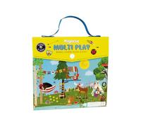 Floss and Rock 48P6042 - Gioco multiplo magnetico, avventura, lunghezza 23,5 cm, attività educative per bambini
