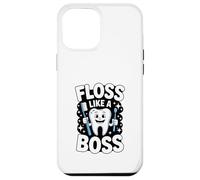 Floss Like A Boss Igiene Dentale Divertimento Custodia per iPhone 12 Pro Max