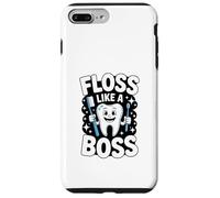 Floss Like A Boss Igiene Dentale Divertimento Custodia per iPhone 7 Plus/8 Plus