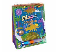 Floss & Rock Dino - Cavalletto Watercard e penna kit, lunghezza 26 cm, materiale didattico, disegno e pittura