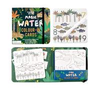 Floss & Rock Dino Magic Water - Blocco per carte e penna