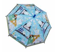 Floss & Rock Ombrello da costruzione che cambia colore, altezza 66 cm, giorni di pioggia