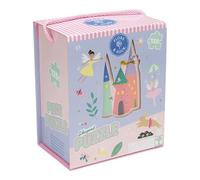 Floss & Rock Puzzle a forma di incantato, 120 pezzi, 58 x 50 cm, multicolore