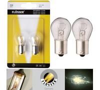 Flosser 1156 P21W 21W 96671 Due Lampadine Indietro Up Reverse Luce Azione Orig.