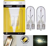 Flosser 194 168 2825 W5W 5W Due Lampadine Retro Lato Indicatore Luce Ricambio OE