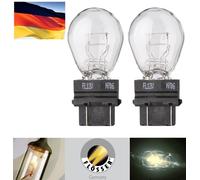 Flosser 3157 4157 P27/7W Lampadine 27/7W 2 Luci DRL Bianca Calda 12V