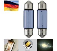 Flosser 6418 12844 Luce Targa 2 Lampadine 5W 4K Bianco Caldo C5W