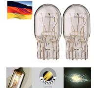 Flosser 7443 W21/5W Due Lampadine Freno Stop Luce Posteriore Di Ricambio