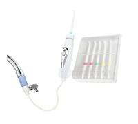 Flosser d'acqua per uso familiare - Irrigatore orale del rubinetto, detergente per denti non elettrici | Design a pressione regolabile a sei ugello, costruzione in rame PVC ABS, funzionamento silenzio