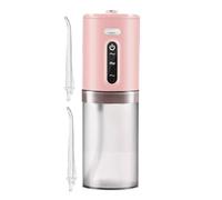 Flosser d'acqua portatile, Flosser d'acqua per denti - Irrigatore orale con filo elettrico,Filo wireless ricaricabile, detergente per denti gengive, selezioni di filo