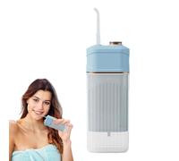 Flosser D'acqua Portatile, Irrigatore Orale Elettrico, Filo Dentale A Corda, Dimensione Di Viaggio Compatta, Design Impermeabile, 6.4x16,5x5 Cm, Adatto Per Parentesi Graffe E Impianti