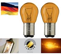 Flosser Germany 1157NA 2357NA P21/5W Lampadina Faro Anteriore 2 Pezzi 12V 21W